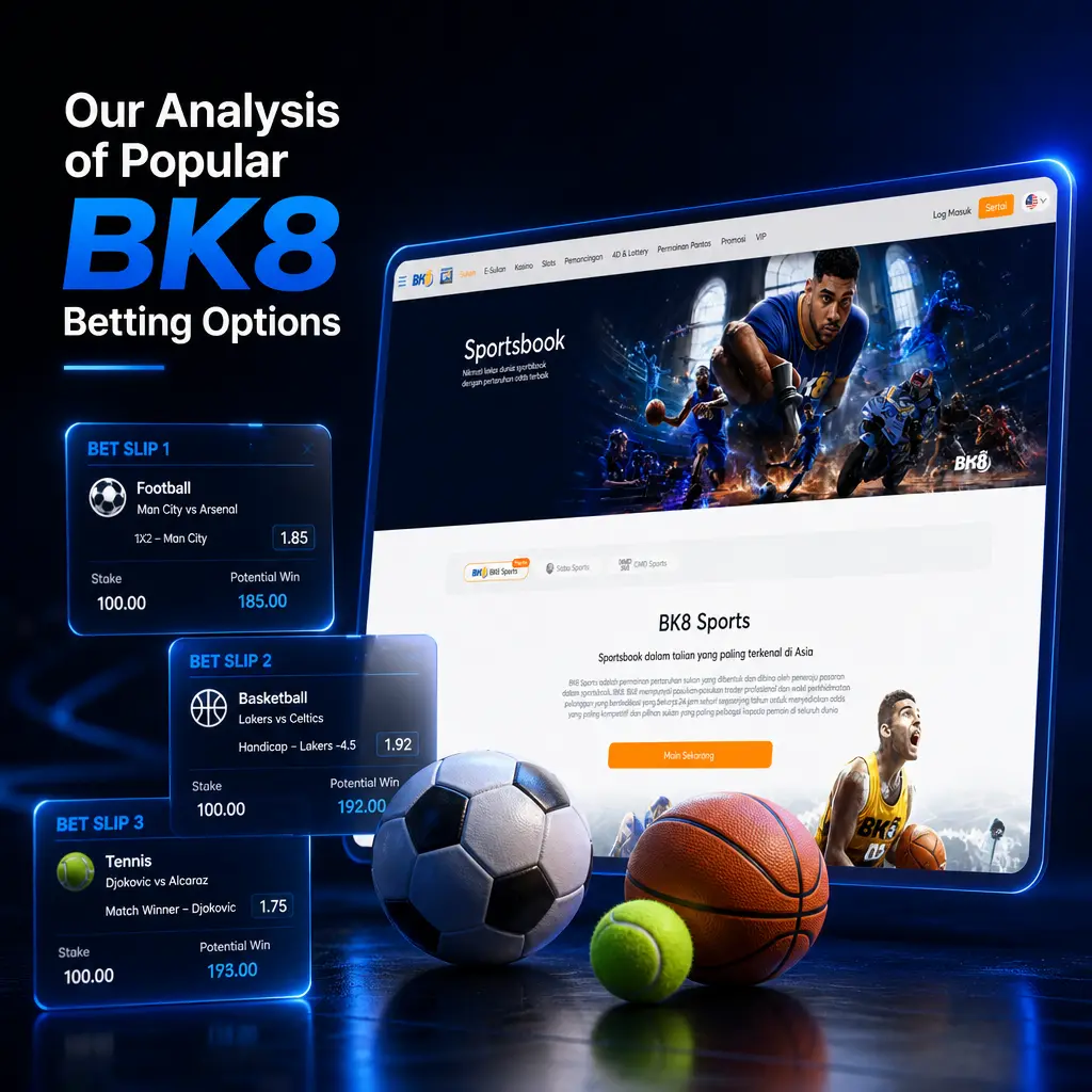 BK8 betting options overview: pre-match, live, and outright/futures wagering categories for sports predictions