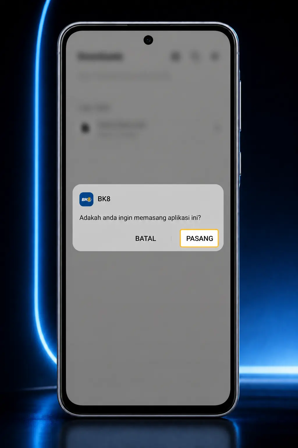 Step-by-step guide showing how to download and install the BK8 Android APK on compatible mobile devices